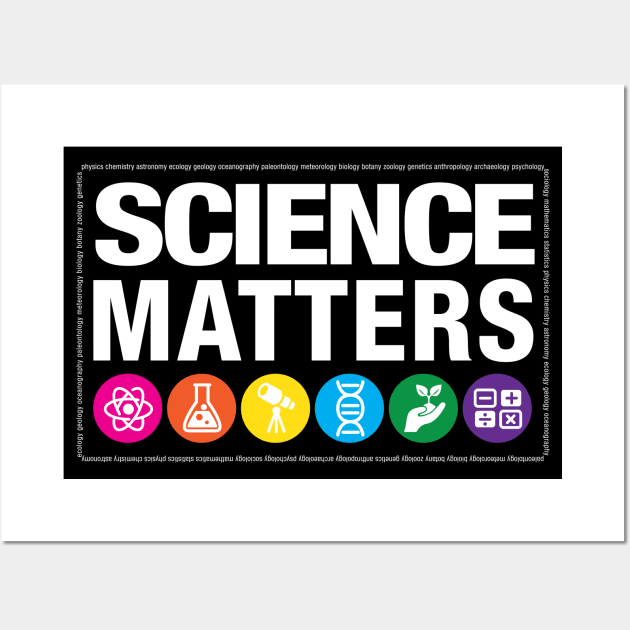 Science Matters Wall Art by rexraygun